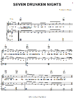 Seven Drunken Nights von Irish Folksong (Download) 