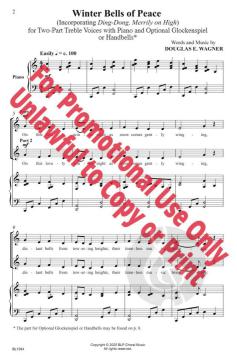 Winter Bells of Peace von Douglas E. Wagner 