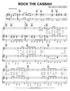 Rock The Casbah von The Clash (Download) 