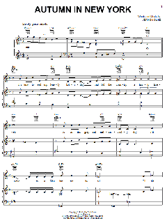 Autumn In New York von Bud Powell (Download) 