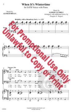 When It's Wintertime von Albert Gumble 