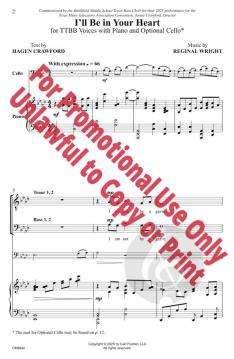 I'll be in your heart von Reginal S. Wright 