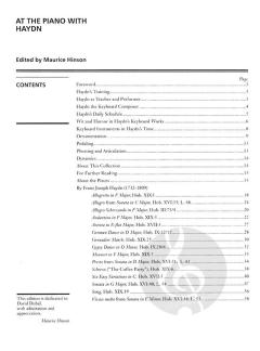 At The Piano With Haydn von Joseph Haydn 