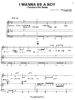 I Wanna Be A Boy (Teacher's Pet Theme) von Brian Woodbury (Download) 