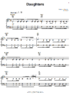 Daughters von John Mayer (Download) 