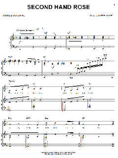 Second Hand Rose von Fannie Brice (Download) 