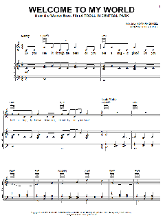 Welcome To My World von Norman Gimbel (Download) 