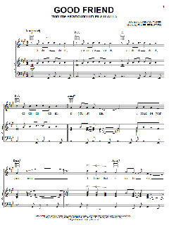 Good Friend von Norman Gimbel (Download) 