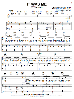 It Was Me (C'etait Moi) von Norman Gimbel (Download) 