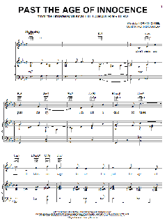 Past The Age Of Innocence von Norman Gimbel (Download) 