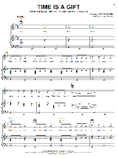 Time Is A Gift von Norman Gimbel (Download) 