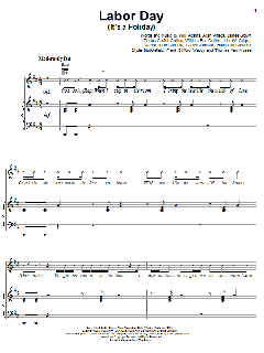 Labor Day (It's A Holiday) von Will Adams (Download) 