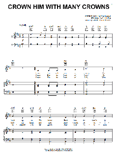 Crown Him With Many Crowns von Matthew Bridges (Download) 