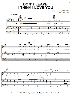 Don't Leave, I Think I Love You von Toby Keith (Download) 