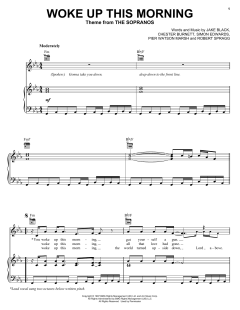 Woke Up This Morning (Theme from The Sopranos) von Jake Black (Download) 