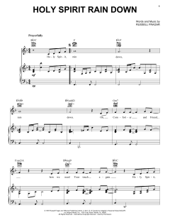 Holy Spirit Rain Down von Russell Fragar (Download) 