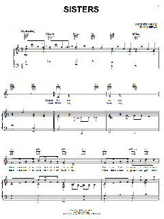 Sisters von Irving Berlin (Download) 