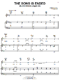 The Song Is Ended (But The Melody Lingers On) von Connie Francis (Download) 