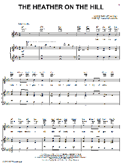 Heather On The Hill von Alan Jay Lerner (Download) 