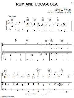Rum And Coca-Cola von Al Stillman (Download) 