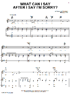 What Can I Say After I Say I'm Sorry von Nat King Cole (Download) 