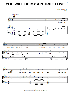 You Will Be My Ain True Love von Sting (Download) 