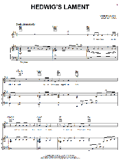 Hedwig's Lament von Stephen Trask (Download) 