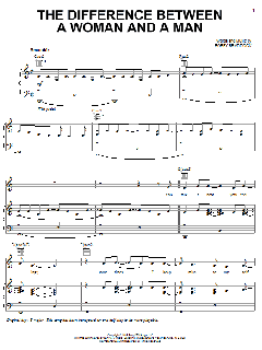 The Difference Between A Woman And A Man von Josh Turner (Download) 