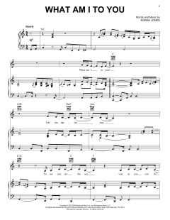 What Am I To You von Norah Jones (Download) 