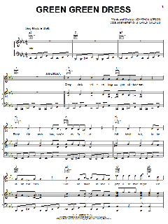 Green Green Dress von Jonathan Larson (Download) 