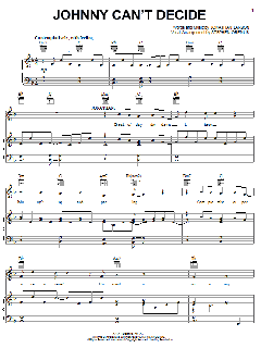 Johnny Can't Decide von Jonathan Larson (Download) 