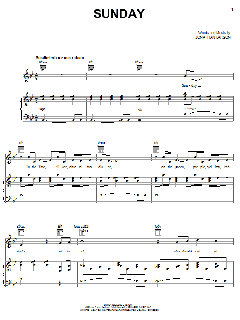 Sunday von Jonathan Larson (Download) 