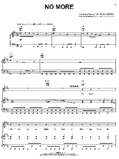 No More von Jonathan Larson (Download) 