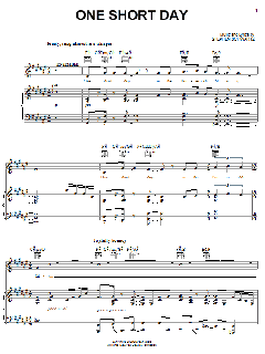 One Short Day von Stephen Schwartz (Download) 