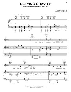 Defying Gravity von Stephen Schwartz (Download) 