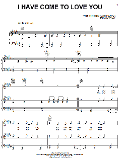 I Have Come To Love You von Paul Oakley (Download) 