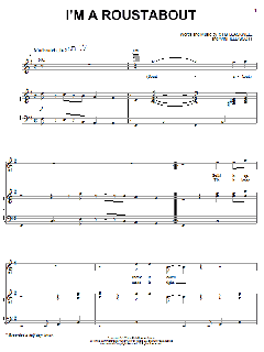 I'm A Roustabout von Elvis Presley (Download) 