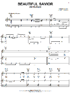 Beautiful Savior (All My Days) von Tim Hughes (Download) 