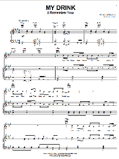 My Drink (I Remember) von Charlie Hall (Download) 