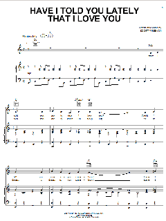 Have I Told You Lately That I Love You von Tex Ritter (Download) 