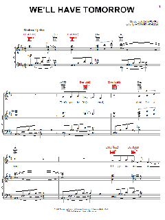 We'll Have Tomorrow von Alan Menken (Download) 