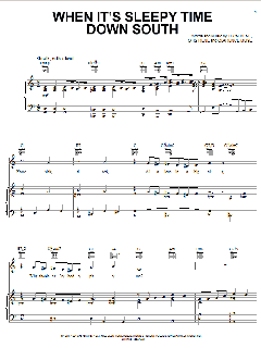 When It's Sleepy Time Down South von Sidney Bechet (Download) 
