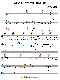 Another Mr. Right von David Zippel (Download) 