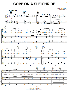 Goin' On A Sleighride von Ralph Blane (Download) 