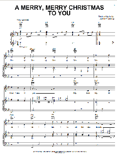 A Merry, Merry Christmas To You von Johnny Marks (Download) 