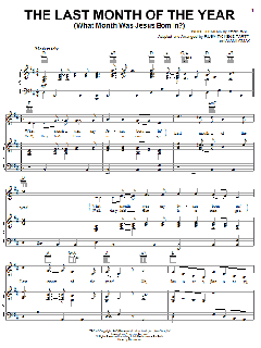 The Last Month Of The Year (What Month Was Jesus Born In?) von Vera Hall (Download) 