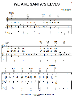 We Are Santa's Elves von Johnny Marks (Download) 