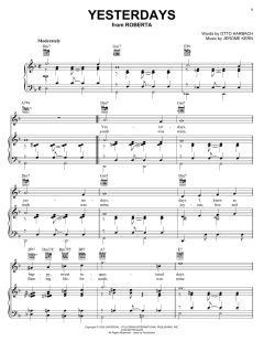 Yesterdays von Art Tatum (Download) 