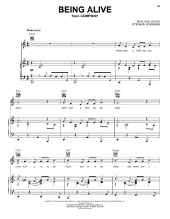 Being Alive von Stephen Sondheim (Download) 