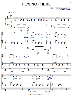 He's Not Here von Eddie DeGarmo (Download) 